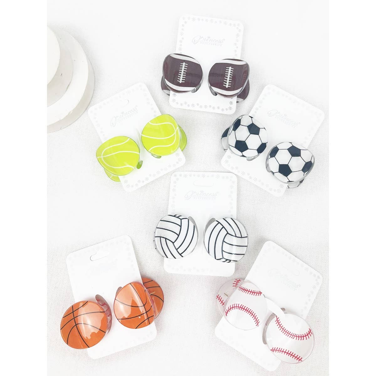 Sports claw clip set