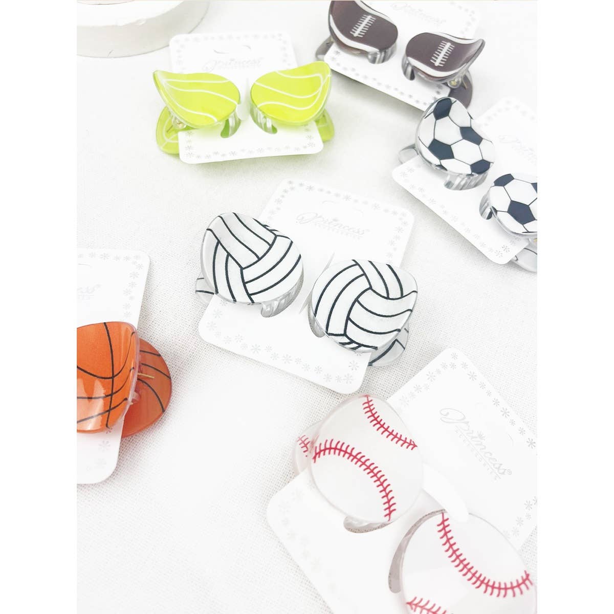Sports claw clip set