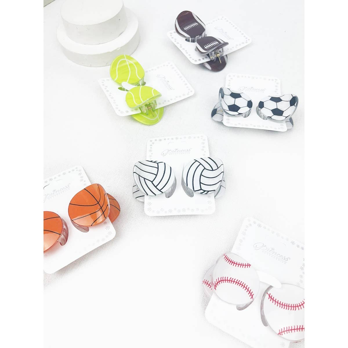 Sports claw clip set