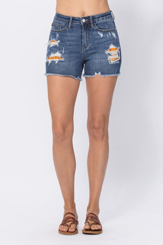 Judy Blue Orange Patch