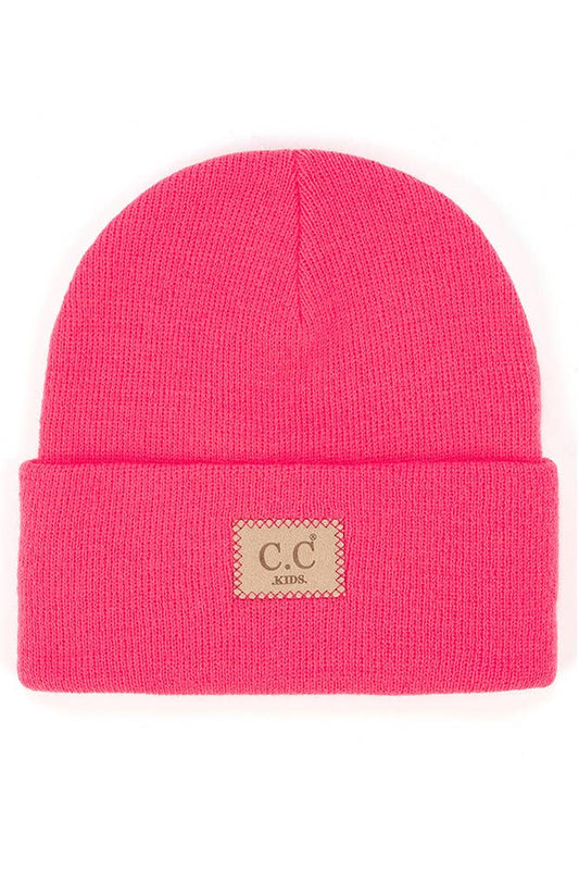 C.C Kids Classic Rib Beanie: