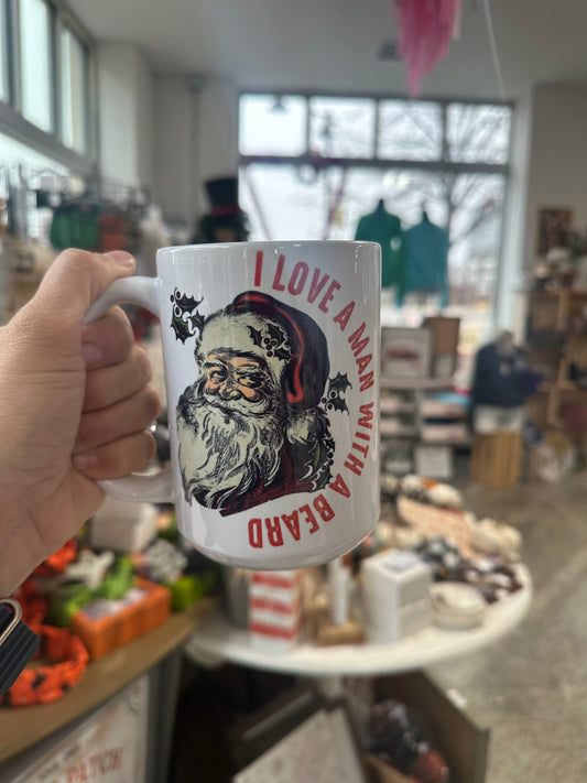 Love a man with a beard mug