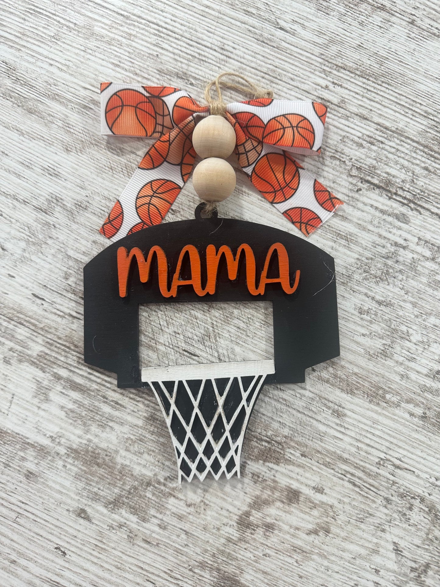 Basketball mama ornaments