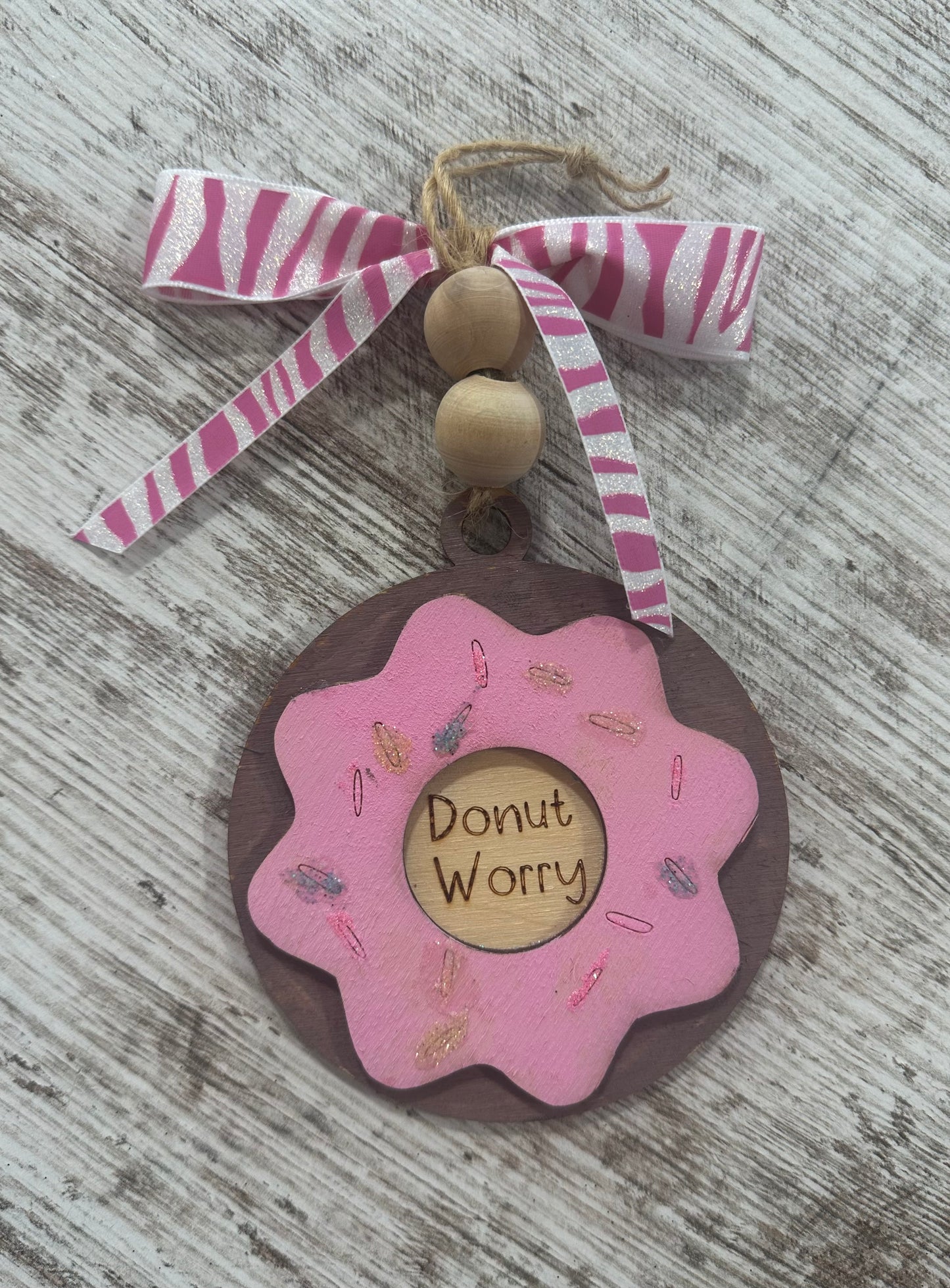 Donut Worry ornament