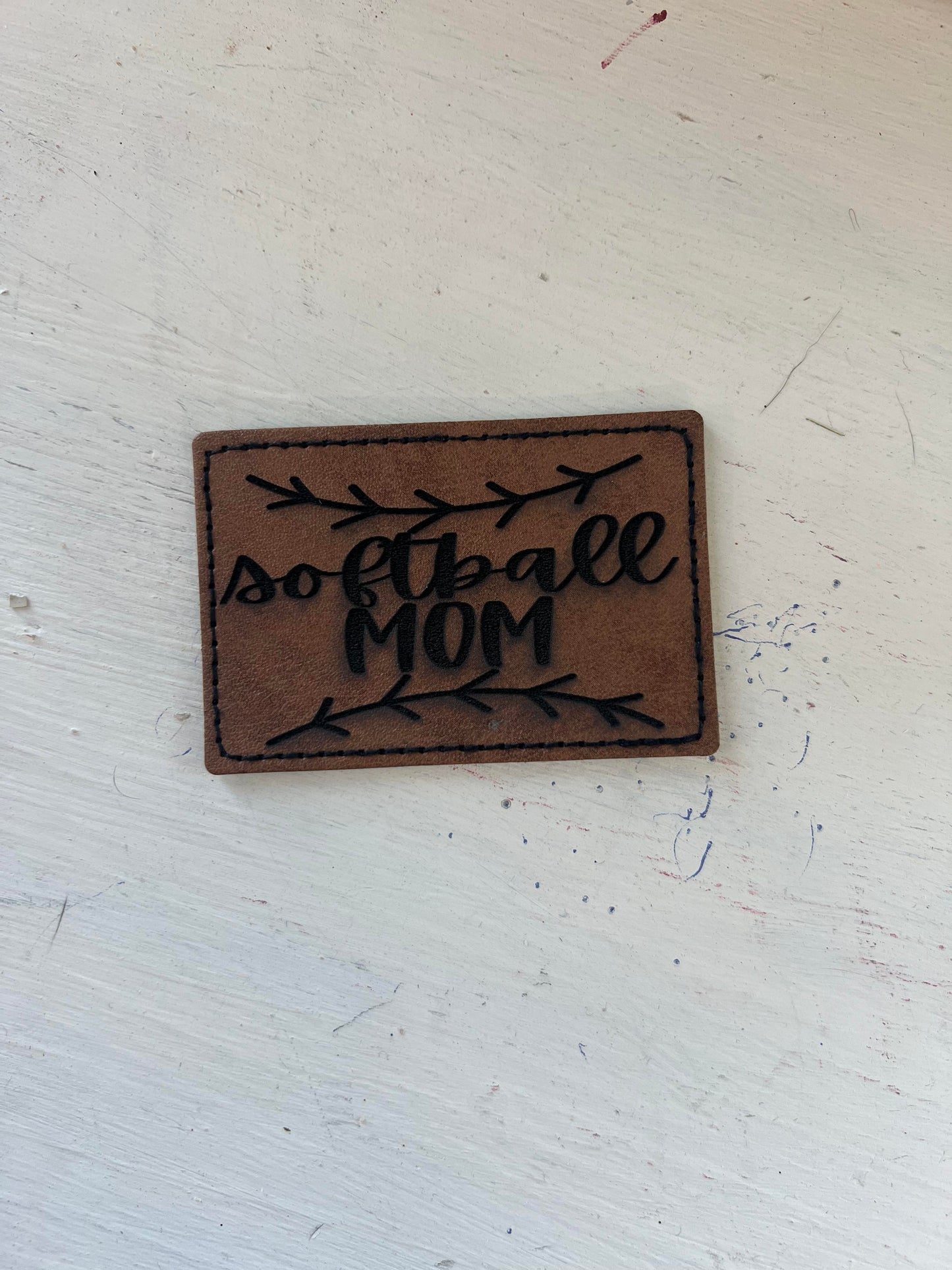 Sports Mom Hat Patches