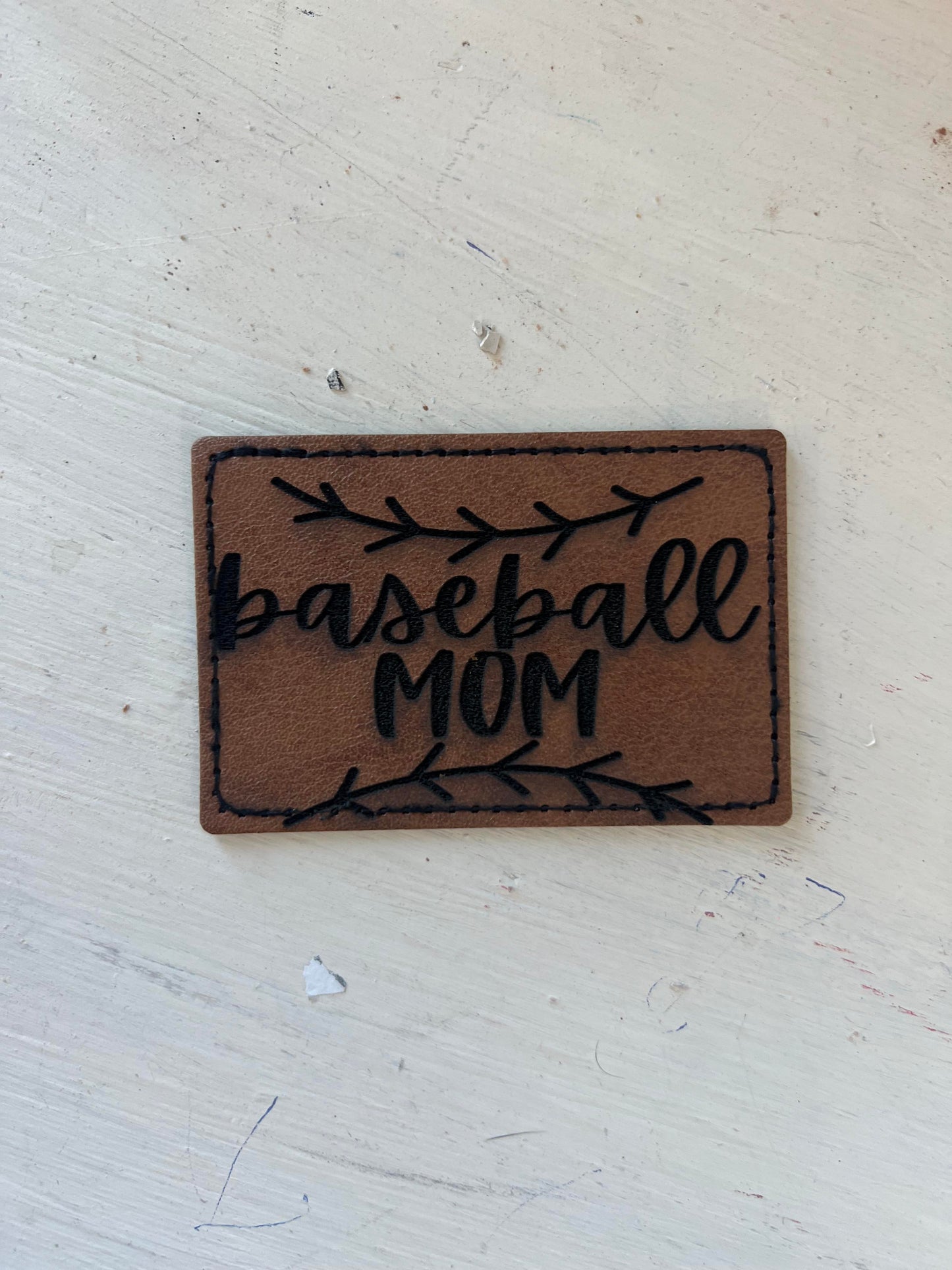 Sports Mom Hat Patches