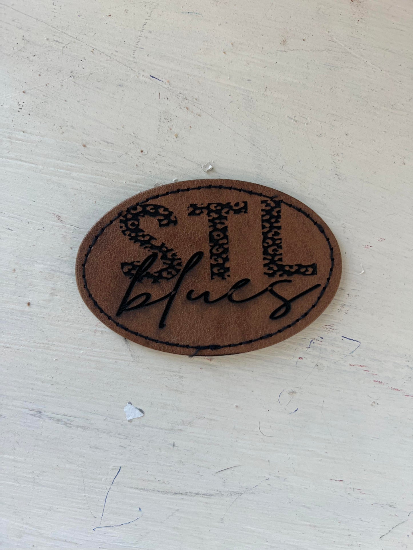 STL Leather Hat Patches