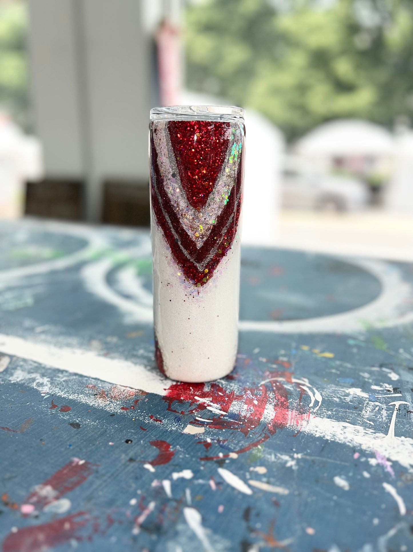 Red Geode Tumbler