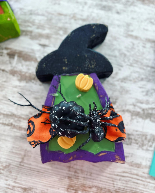 Witch Dough Bowl Candle Pumpkin Caramel Crunch