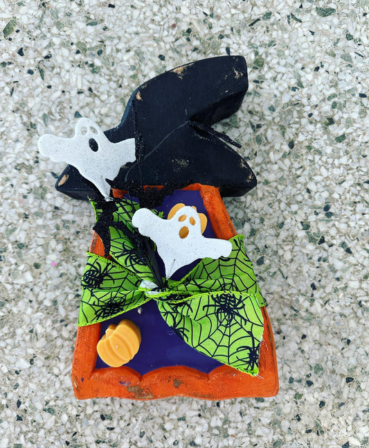 Witch Dough Bowl Candle Pumpkin Caramel Crunch