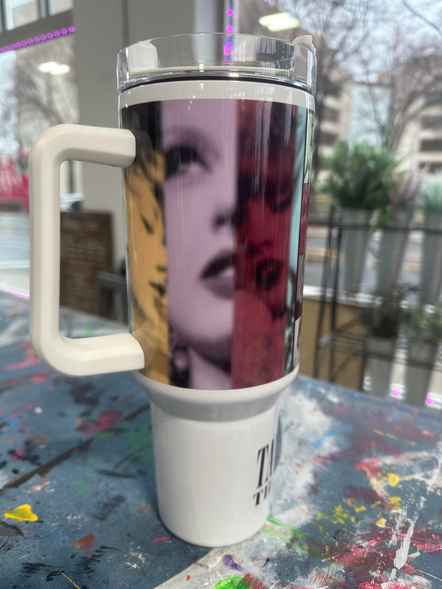 40oz pop star tumbler
