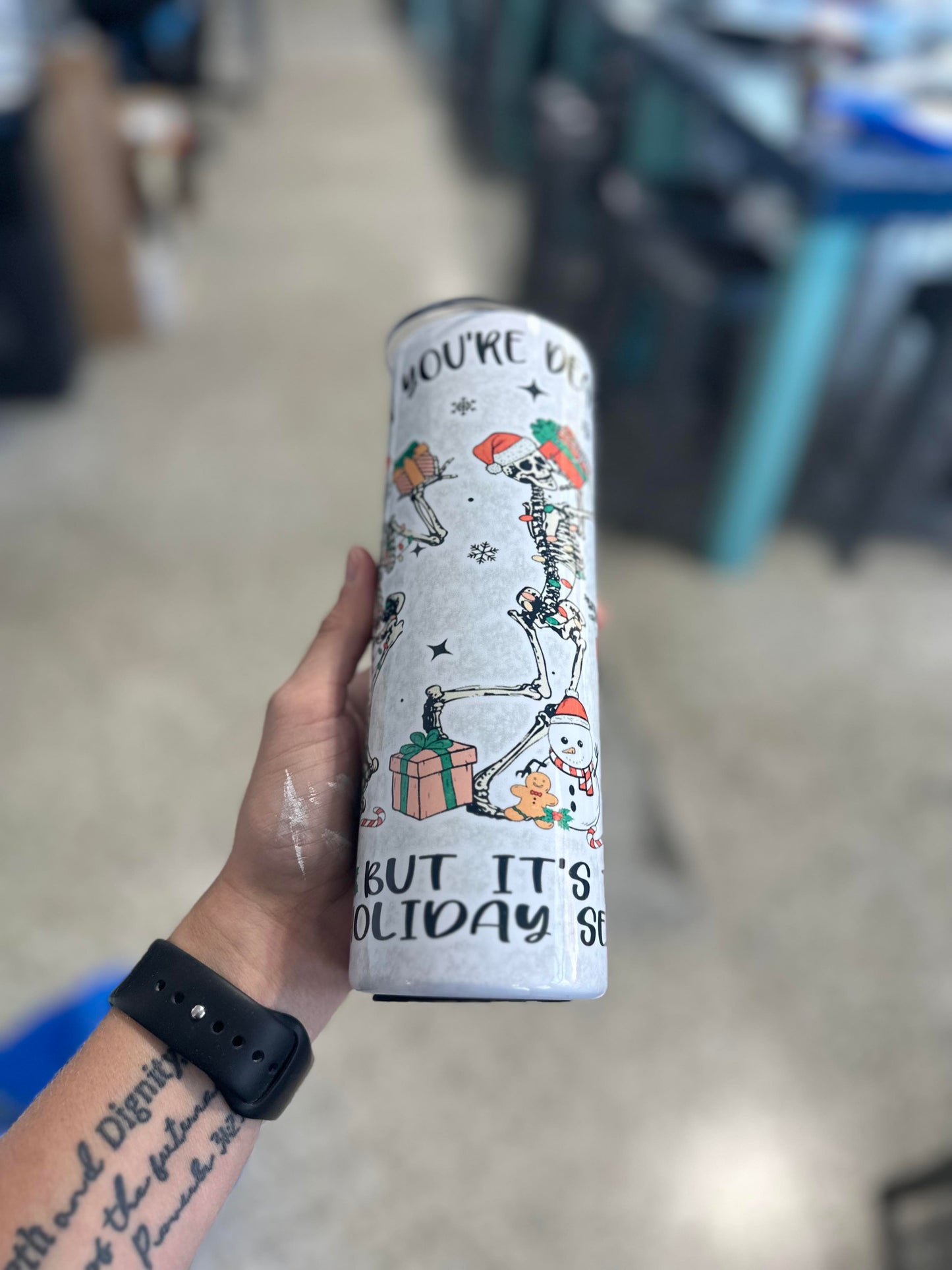Dead Inside Tumbler