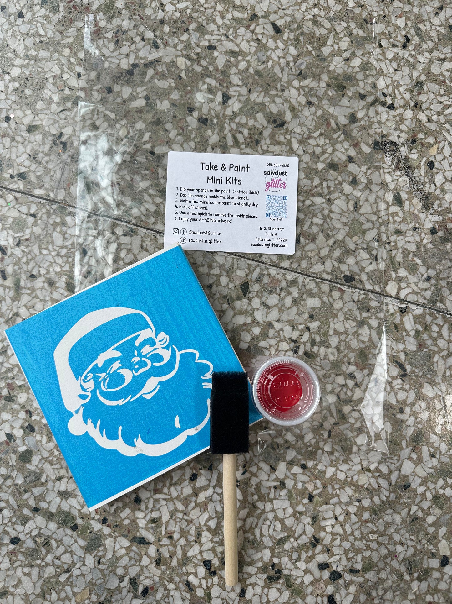 Christmas Take & Paint Kits