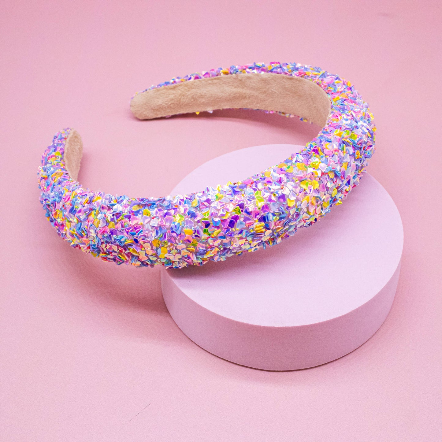 Multi-Color Chunky Sequin Headband
