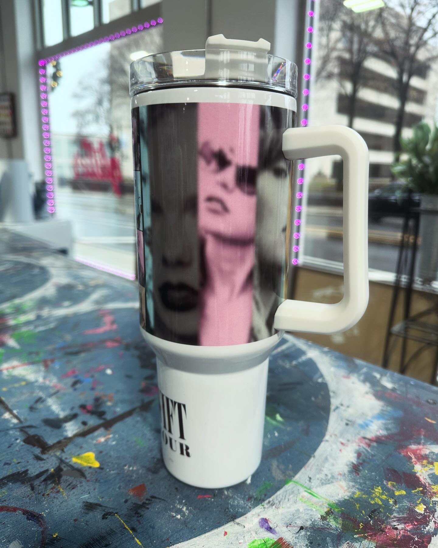 40oz pop star tumbler