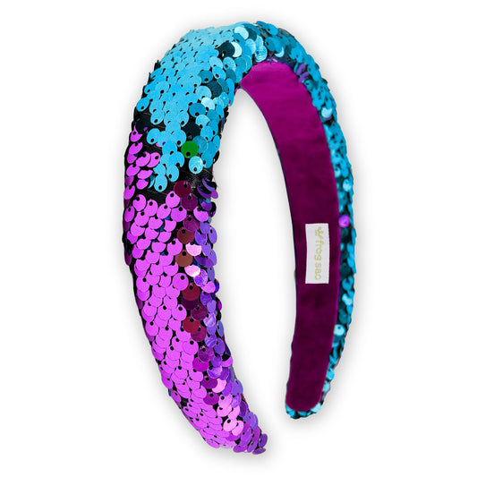 Reversible Sequin Headband