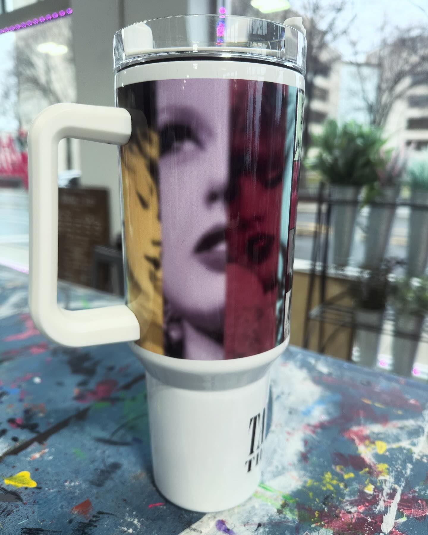 40oz pop star tumbler