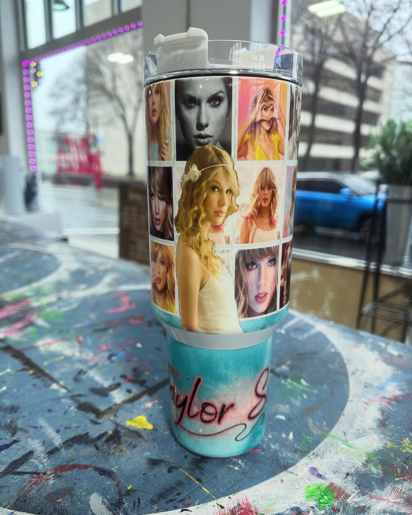 40oz pop star tumbler