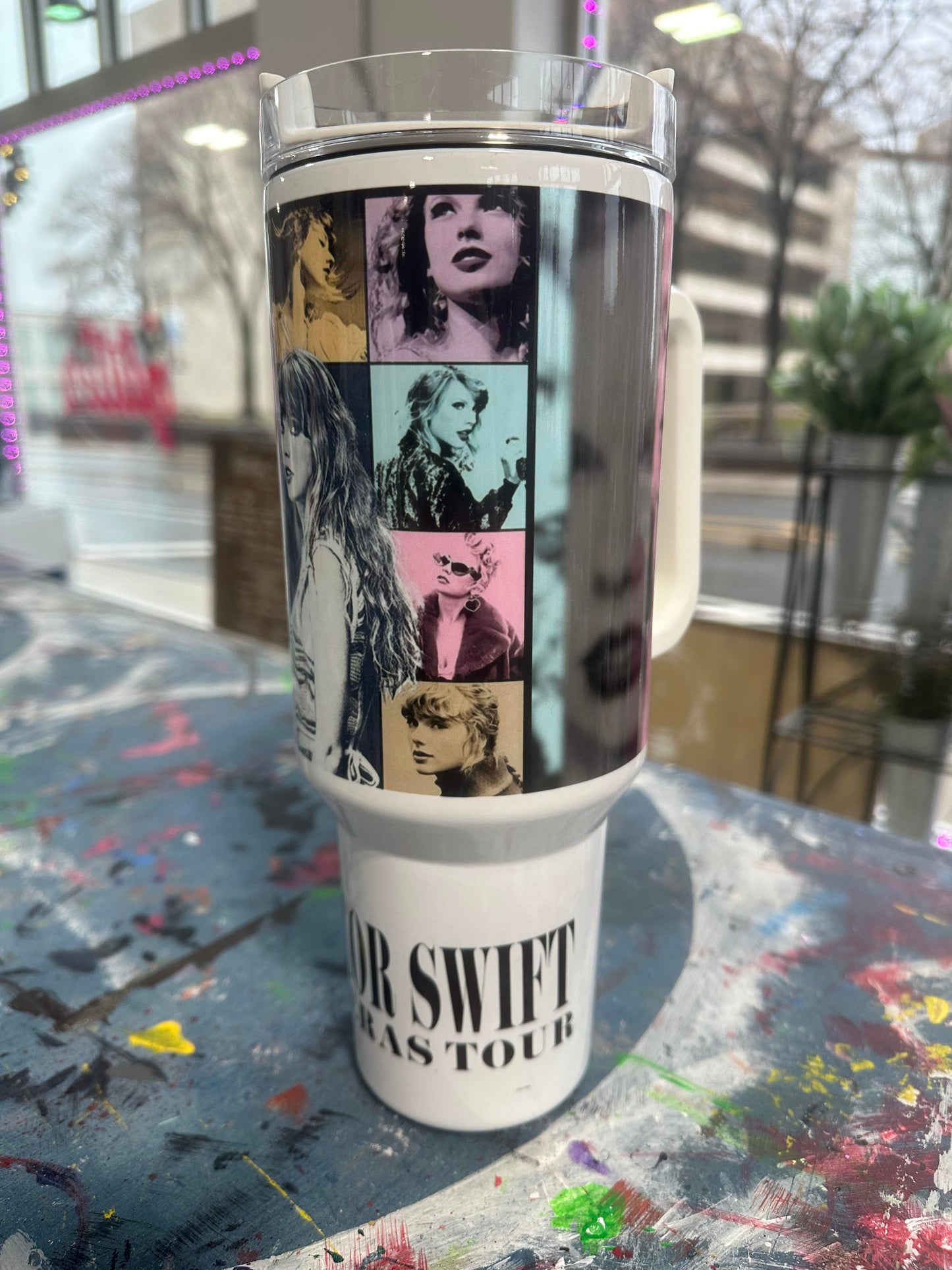 40oz pop star tumbler