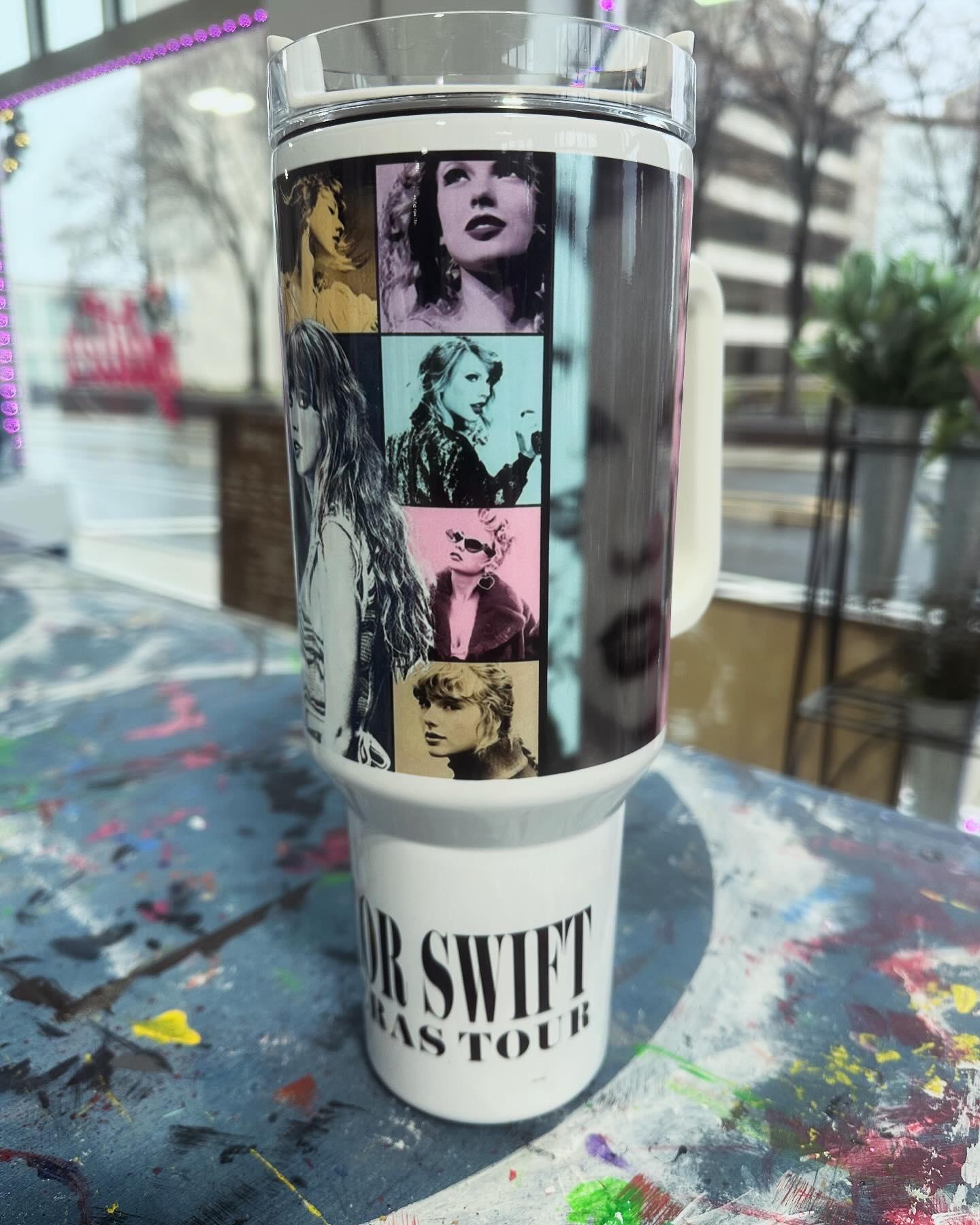 40oz pop star tumbler