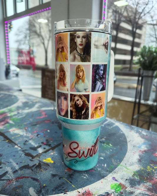 40oz pop star tumbler