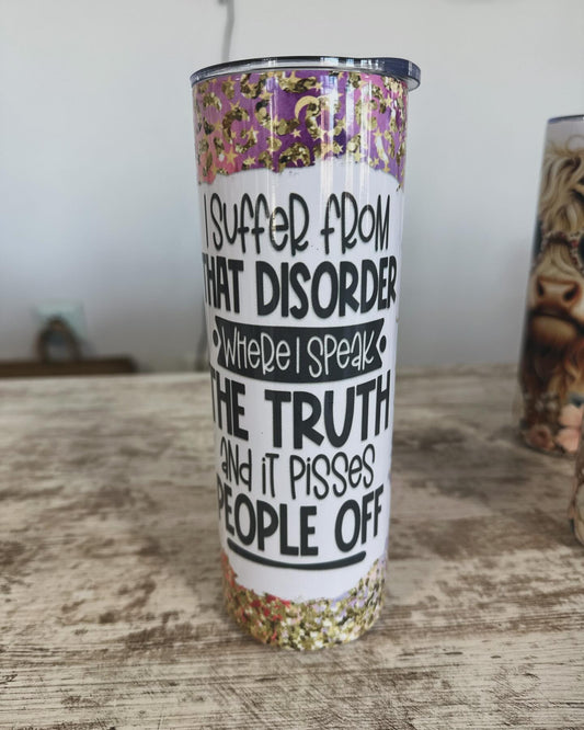 Speak The Truth Tumbler