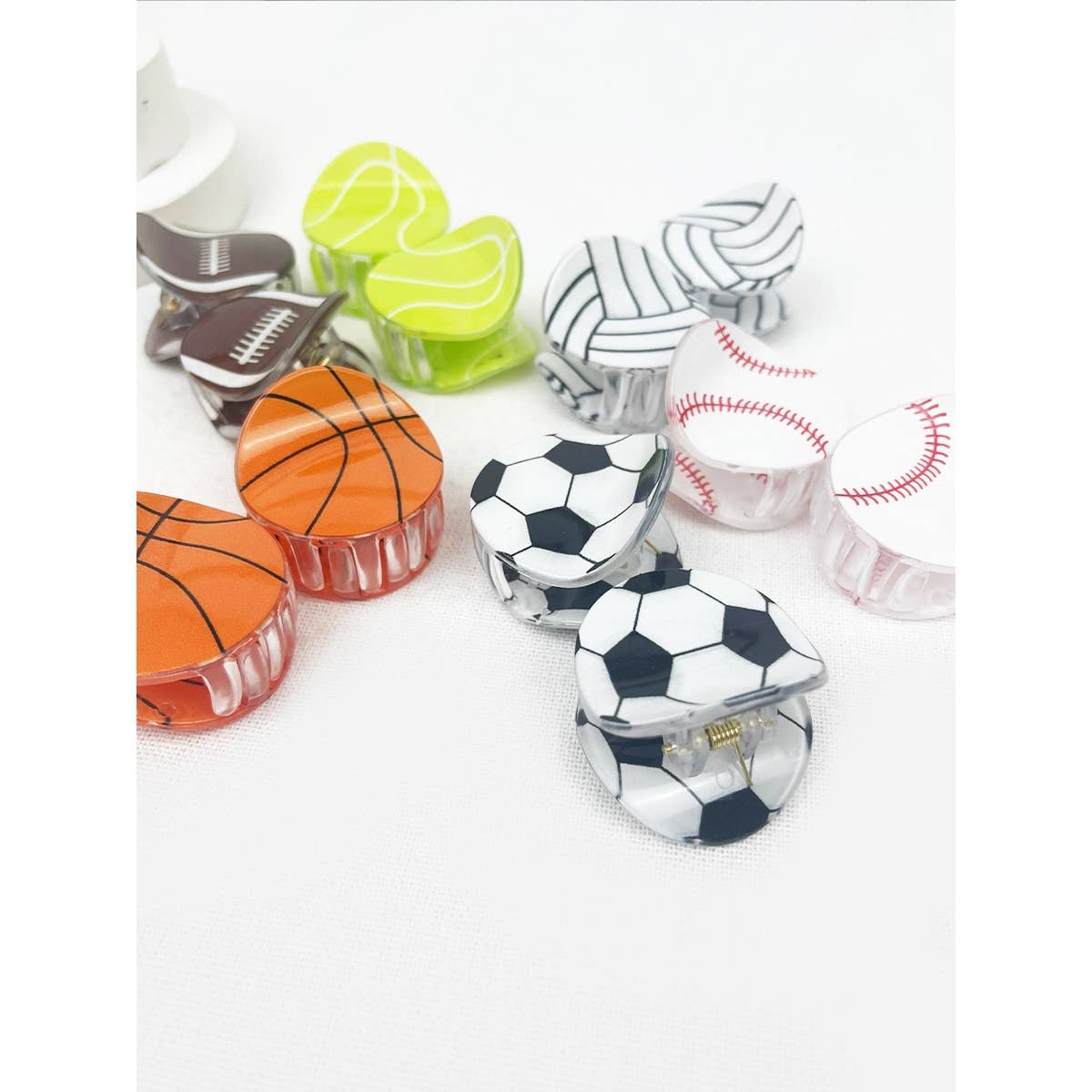 Sports claw clip set