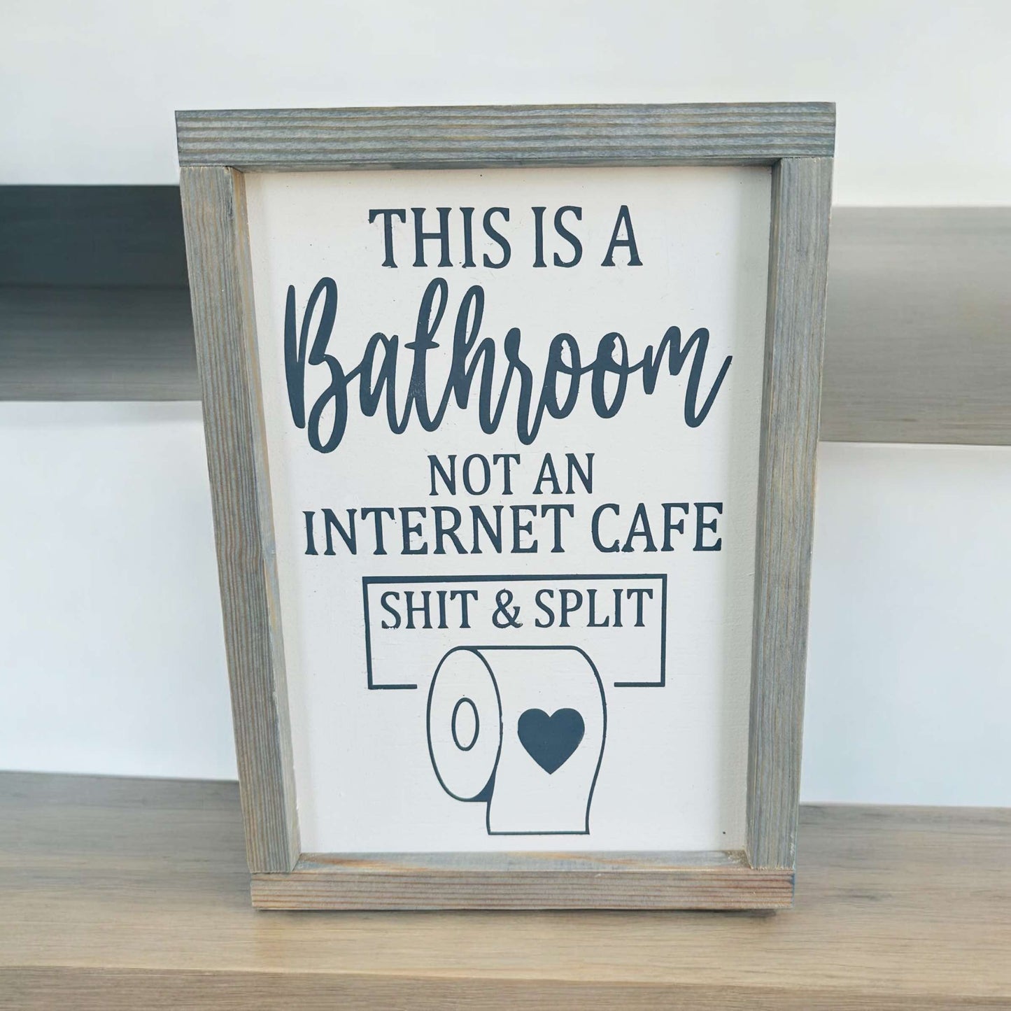 Not An Internet Cafe sign