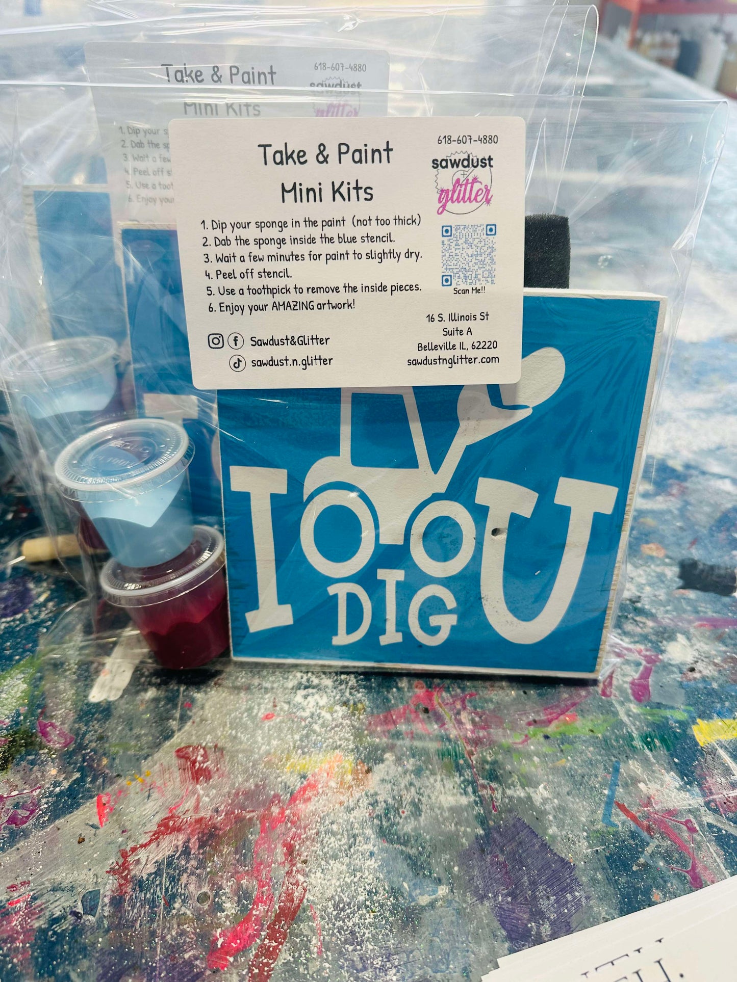 I dig You Take & Paint