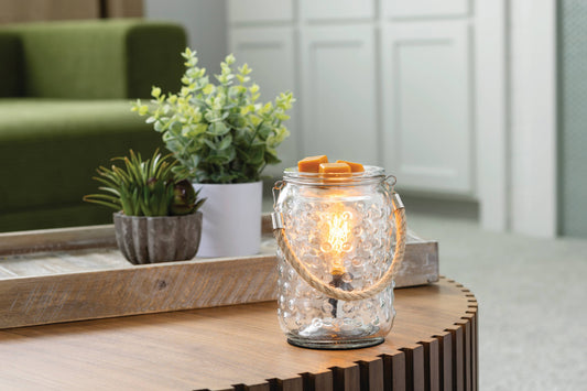Hobnail & Rope Vintage Bulb Wax Warmer