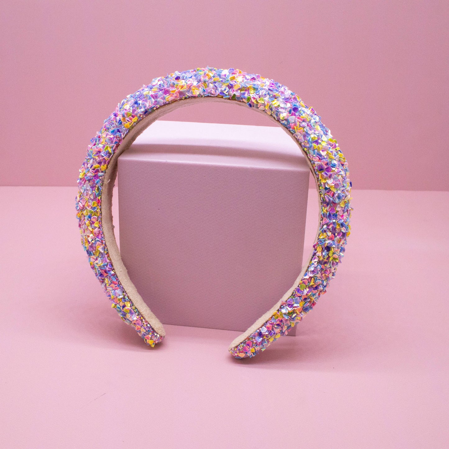 Multi-Color Chunky Sequin Headband