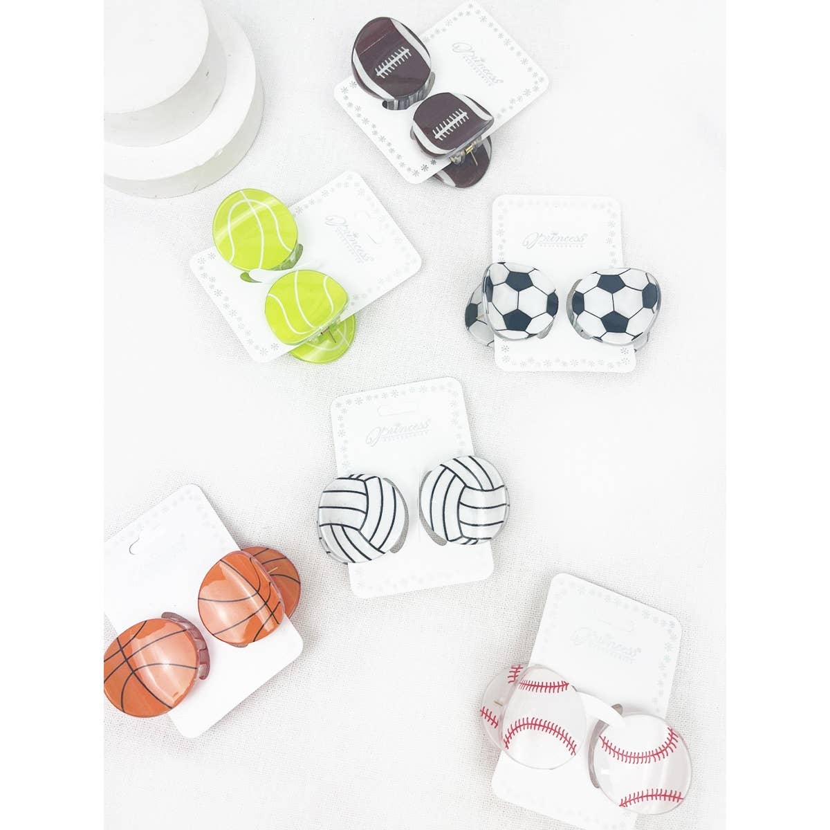 Sports claw clip set