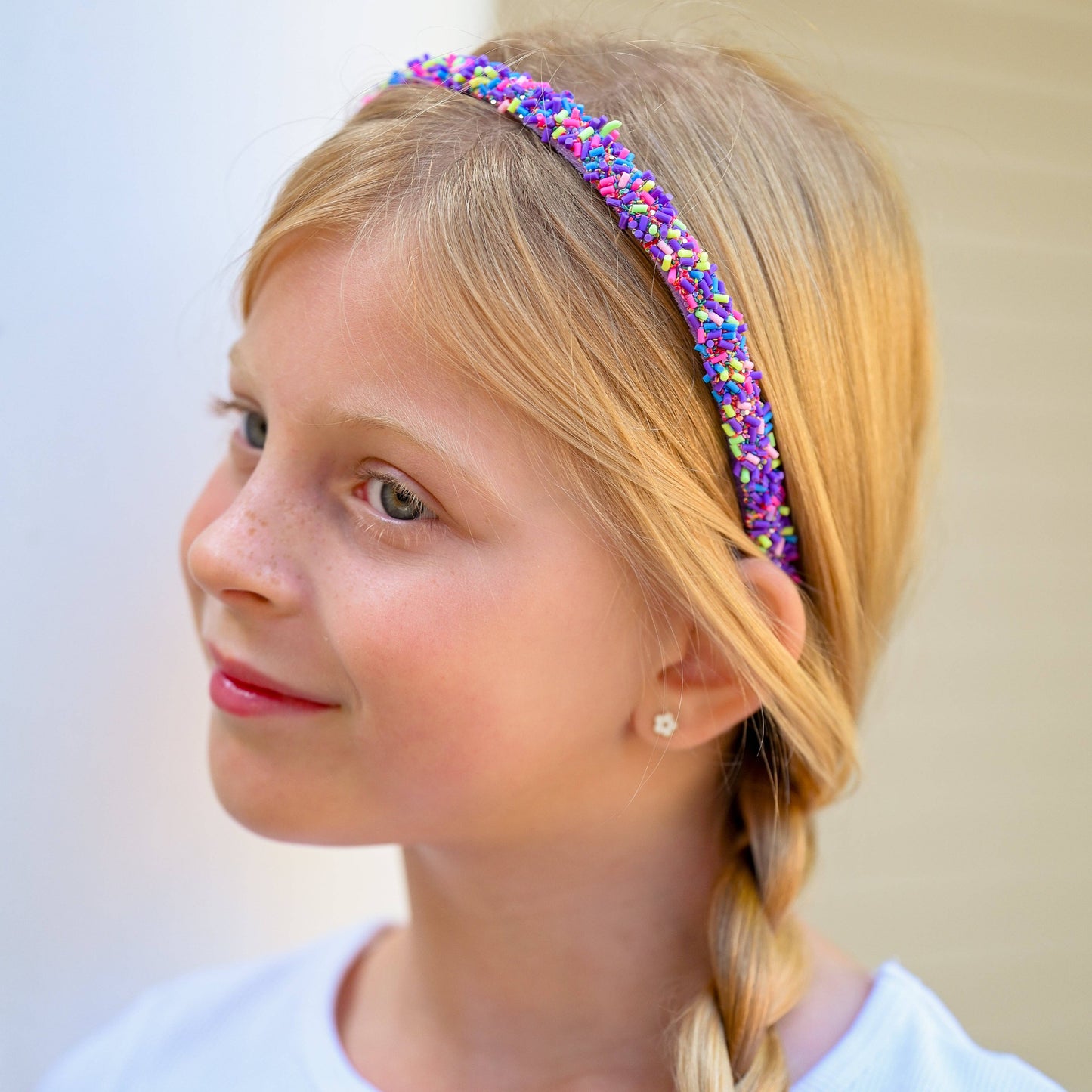 Purple Thin Sprinkle Headband