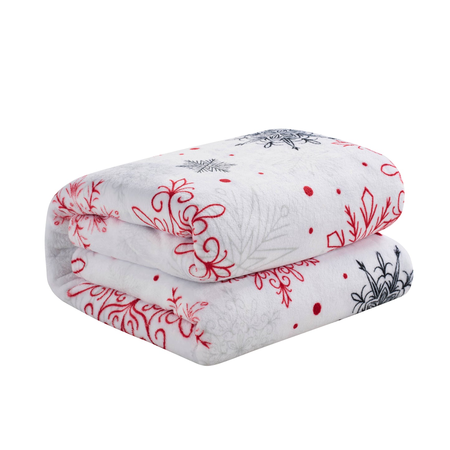 Christmas Flannel Fleece Plush Throw Blanket