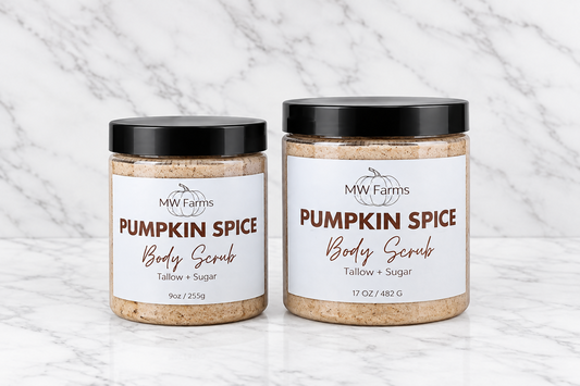 Body Scrub - Tallow + Sugar Pumpkin Spice