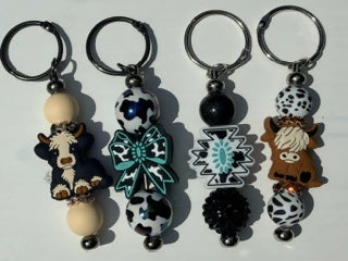 Beaded Keychain - Western