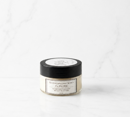 Sandalwood Rose Tallow & Shea Body Butter - 1oz