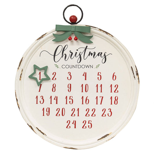Distressed Christmas Countdown Calendar