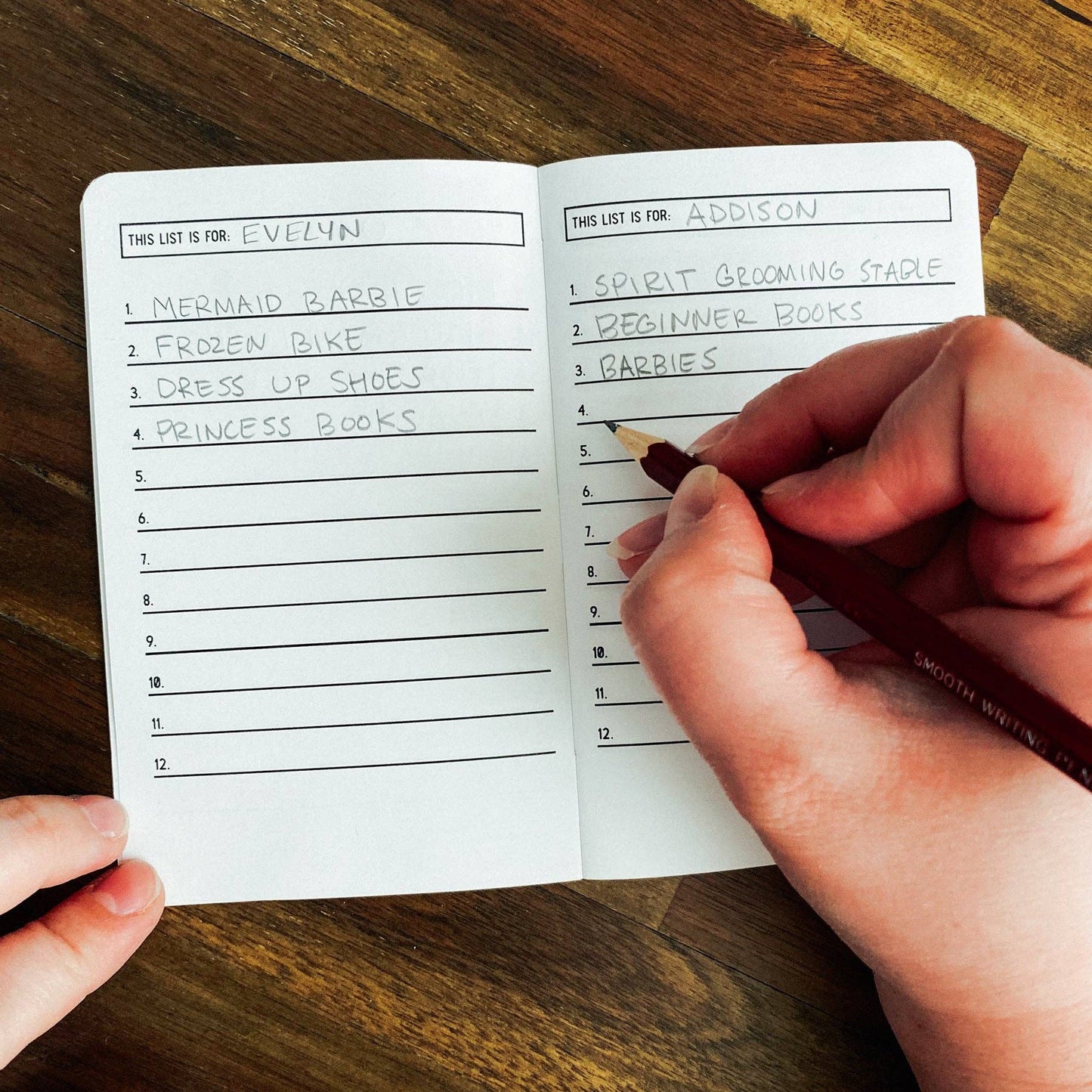 Christmas List Log Book