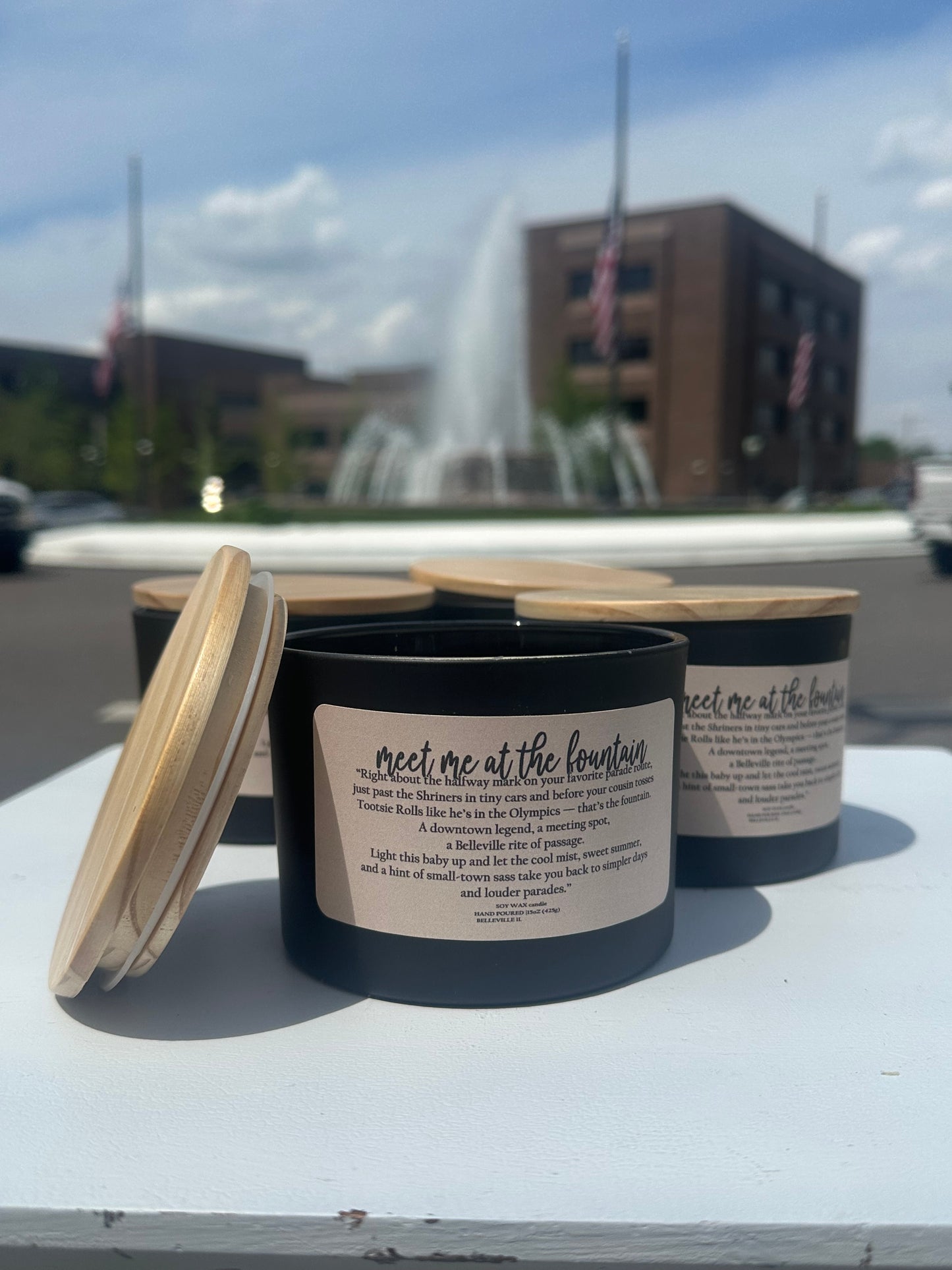 Meet Me at the Fountain soy candle