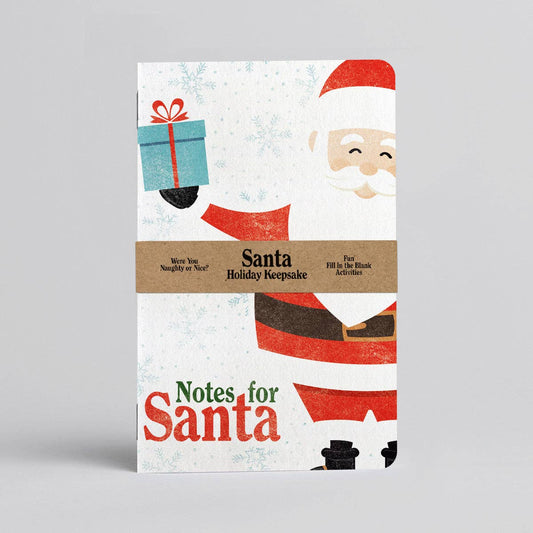 Notes For Santa pocket sized logbook