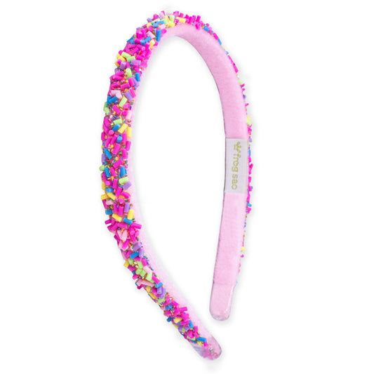 Pink Thin Sprinkle Headband