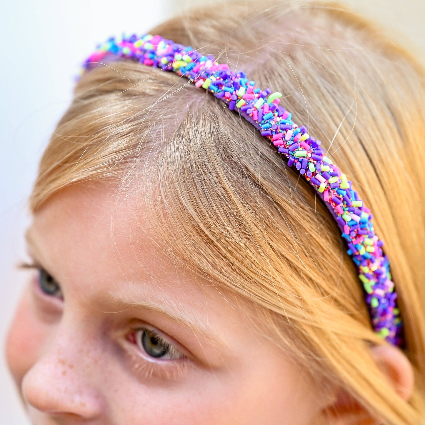 Purple Thin Sprinkle Headband