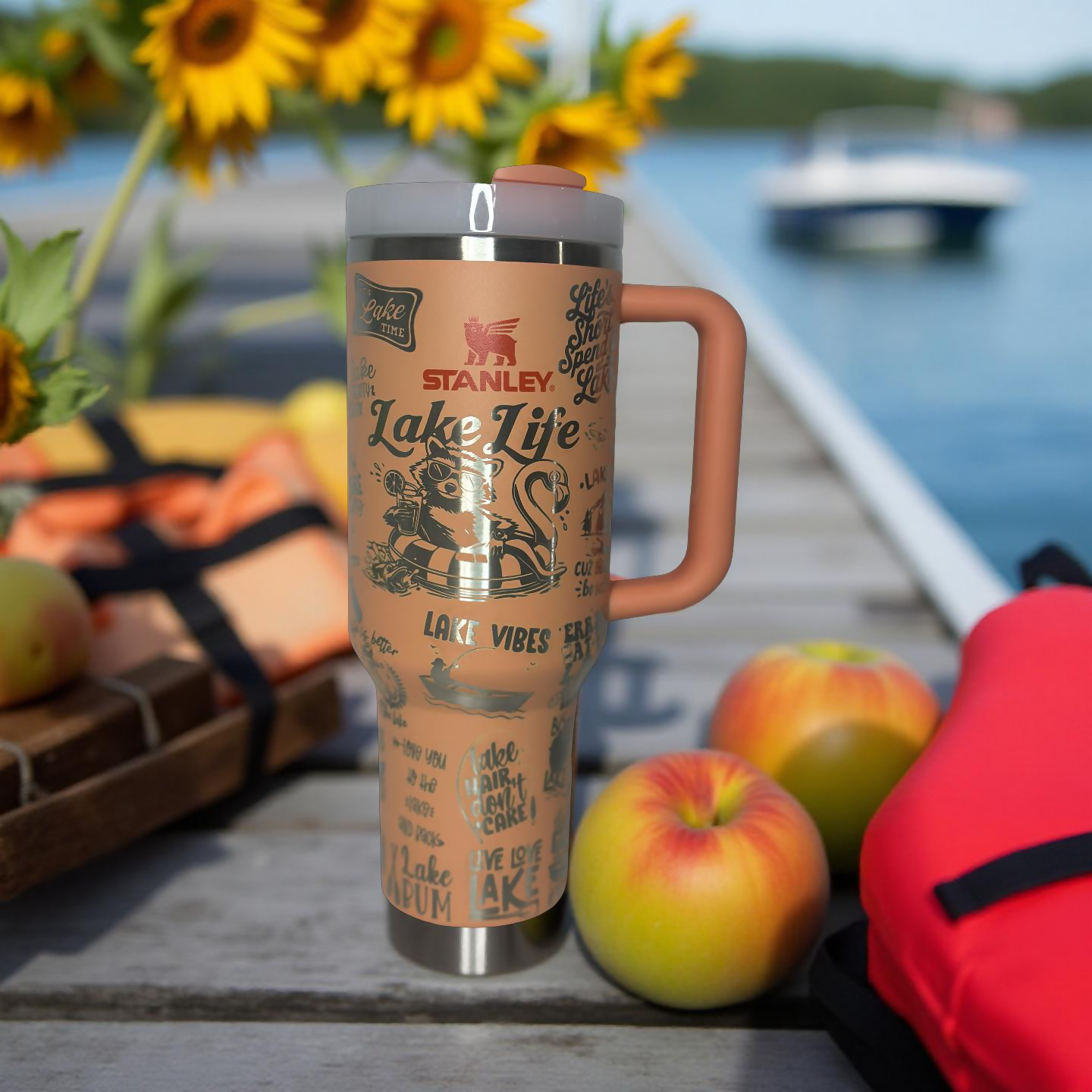 Lake Life 40 oz Stanley Tumbler