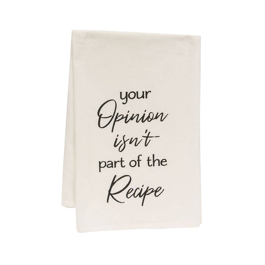 Your Opinion Dish Towel