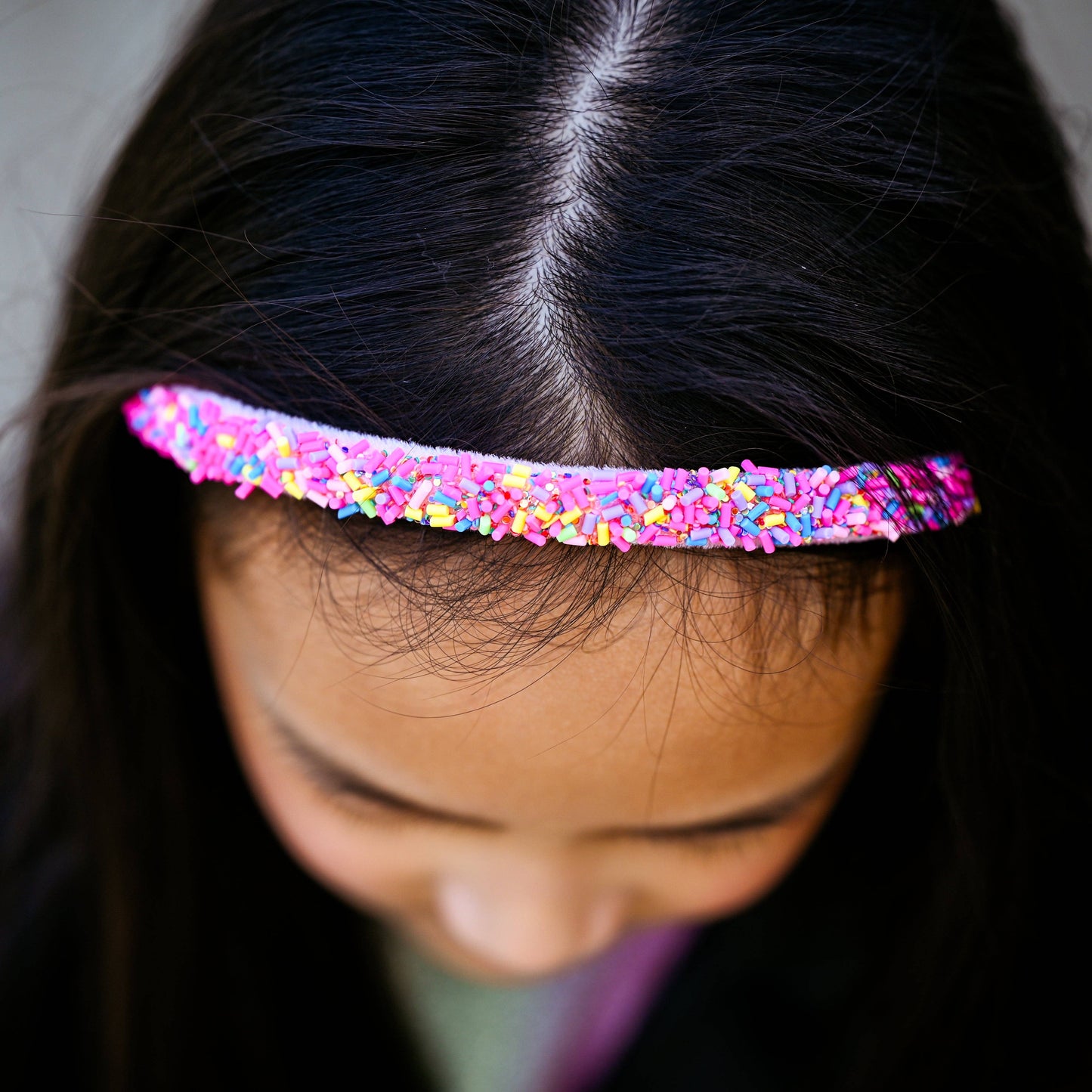 Pink Thin Sprinkle Headband