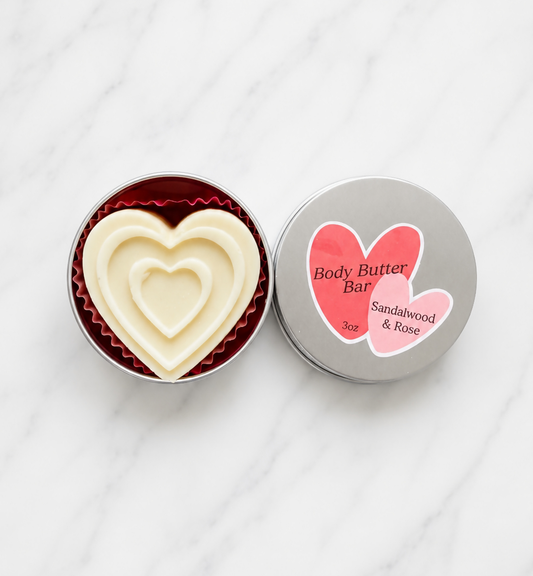 Body Butter Bar - Sandalwood Rose