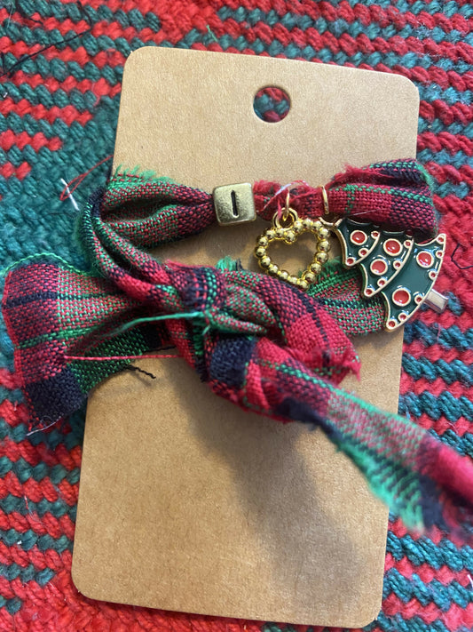 I Love Christmas Tree with Gold Heart