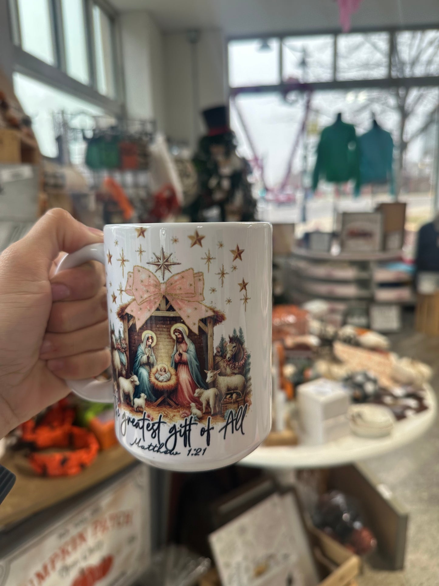 Nativity coffee mug
