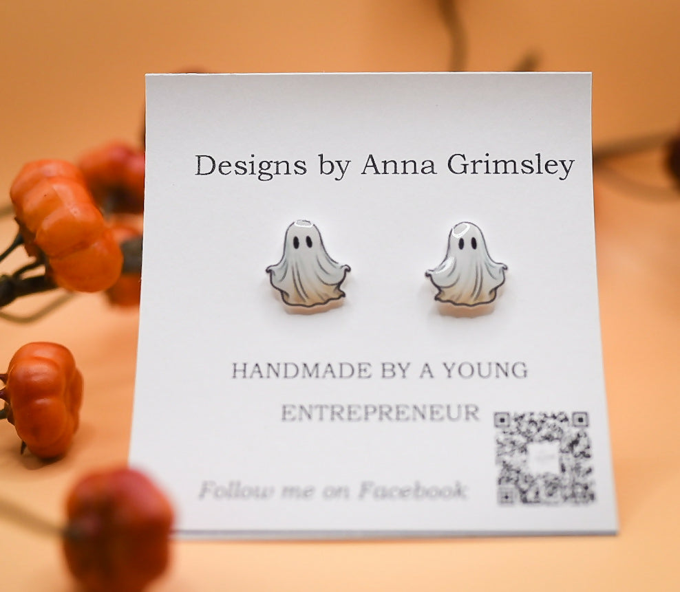 Halloween Ghost Earrings